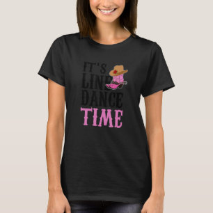 Westerne landlaarzen Het is Line Dance Time 1 T-shirt