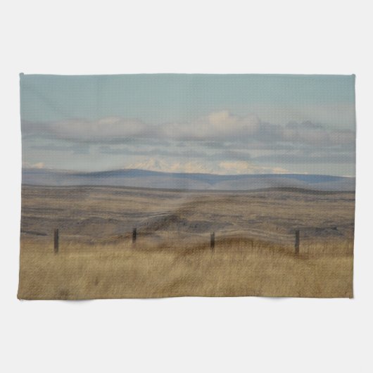 Westerne landschapsfoto theedoek (Horizontaal)