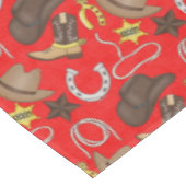 Westerne landtabeldoek tafelkleed (Gekanteld)