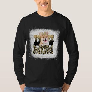 Westerne Leopard Pembroke Welsh Corgi Mam Moeders T-shirt