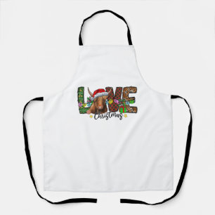 Westerne liefde kerst Schotse Koe Highland Cattl Schort