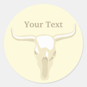 Westerne Longhorn Sticker