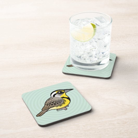 Westerne Meadowlark Onderzetter (Rechterzijde)