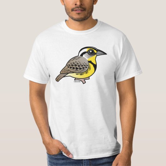 Westerne Meadowlark T-shirt (Voorkant)