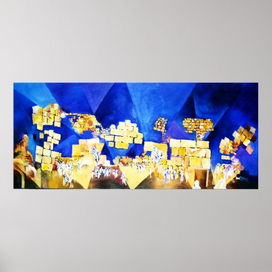 Westerne Muur Poster (Voorkant)