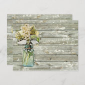 westerne natuurbloem kaart (Voorkant / Achterkant)