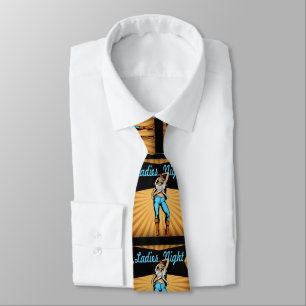 Westerne Necktie Cowgirl LAdies Night Stropdas