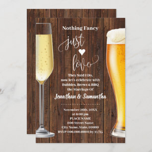 Westerne niets Fancy Bubels Brews & BBQ nodigen ui Save The Date