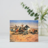 Westerne Nostalgie Briefkaart (Staand voorkant)