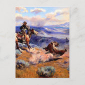 Westerne nostalgie briefkaart (Voorkant)