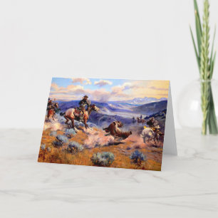 Westerne nostalgie kaart