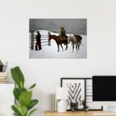 Westerne nostalgie poster (Thuiskantoor)