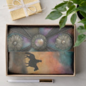 Westerne ontkoppeling van conchos tissuepapier (Geschenk)