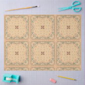 Westerne ontkoppeling van het Paisley Gold Bandana Tissuepapier (Craft)