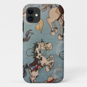 Westerne paarden iPhone 11 hoesje