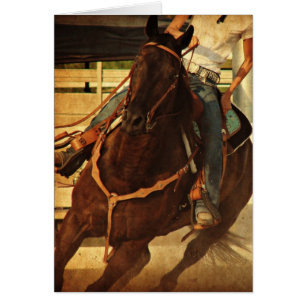 Westerne paarden draaien