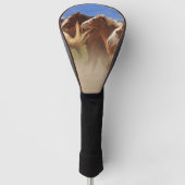 Westerne paarden golfheadcover (Voorkant)