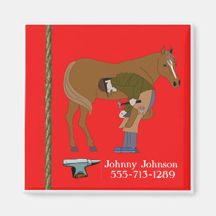 Westerne paarden magneet