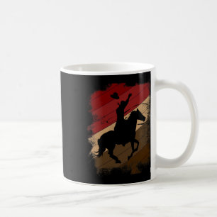 Westerne paardenboer Horseback Riding Gift Ho Koffiemok
