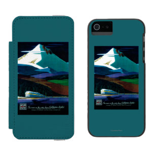 Westerne Pacific California Zephyr Vintage Poster