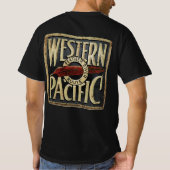 Westerne Pacific Route T-Shirt (Achterkant)