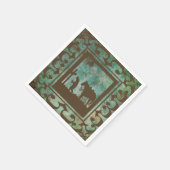 Westerne Partij Cowboy Gebed Servetten (Hoek)