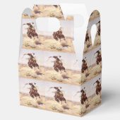 Westerne partij voor- of cadeaudoos voor het oude  bedankdoosjes (Geopend)