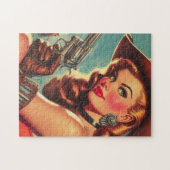  Westerne Pin-up Legpuzzel (Horizontaal)