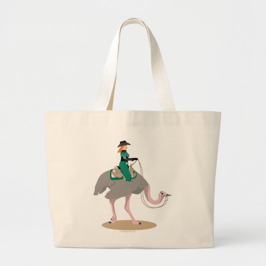 Westerne Pleasure Ostrich Grote Tote Bag (Voorkant)