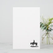 Westerne plezierbenodigdheden briefpapier (Staand voorkant)