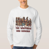 Westerne Red Indian Fighters of Courage Unity T-shirt (Voorkant)