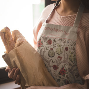 Westerne Rendier Ranch Christmas Baking Crew Schort