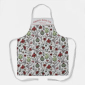 Westerne Rendier Ranch Christmas Baking Crew Schort (Voorkant)