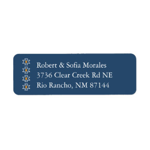 Westerne retouradreslabels, Rio Rancho Suite Etiket