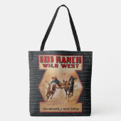  Westerne Rodeo 101 Ranch Cowboy Steer Tote Bag (Voorkant)
