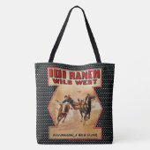  Westerne Rodeo 101 Ranch Cowboy Steer Tote Bag (Achterkant)