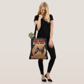  Westerne Rodeo 101 Ranch Cowboy Steer Tote Bag (Op model)