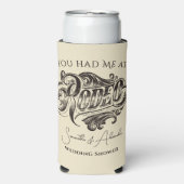 Westerne  Rodeo Black Bruids Paren Douche (Seltzer Voorkant)