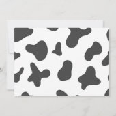 Westerne Rodeo Cowboy 1e Verjaardagsuitnodiging Kaart (Achterkant)