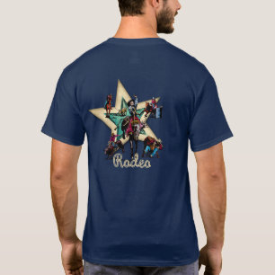 Westerne Rodeo Cowboy Cowgirl Rodeo T-Shirt