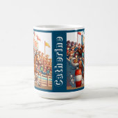 Westerne Rodeo Cowgirl Barrel Racing Custom Koffiemok (Center)