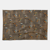 Westerne Rodeo-evenementen Theedoek (Horizontaal)