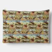  Westerne Rodeo Events Cowboys Horses Bulls Etui (Voorkant)