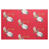 Westerne Rodeo Mutton Bustin - grote afdrukken Stof (Fat Quarter)