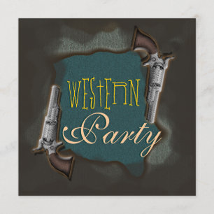 Westerne rodeo paard ranch kaart