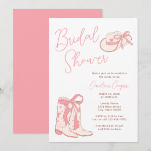 Westerne Rodeo Rodeo Laarzen met Bogen Vrijgezelle Kaart