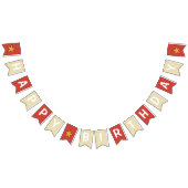 Westerne Rodeo Thaise Partij 1e Rodeo BirthdayPart Vlaggetjes (Alle)