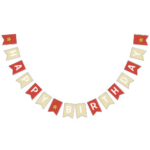 Westerne Rodeo Thaise Partij 1e Rodeo BirthdayPart Vlaggetjes