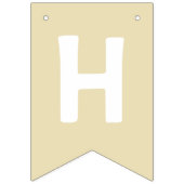 Westerne Rodeo Thaise Partij 1e Rodeo BirthdayPart Vlaggetjes (Tweede vlag)