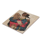 Westerne Romance Tegeltje (Zijkant)